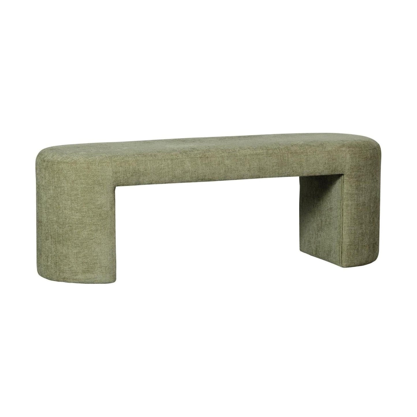 Woood Jacob bankje 130 cm Olijfgroen