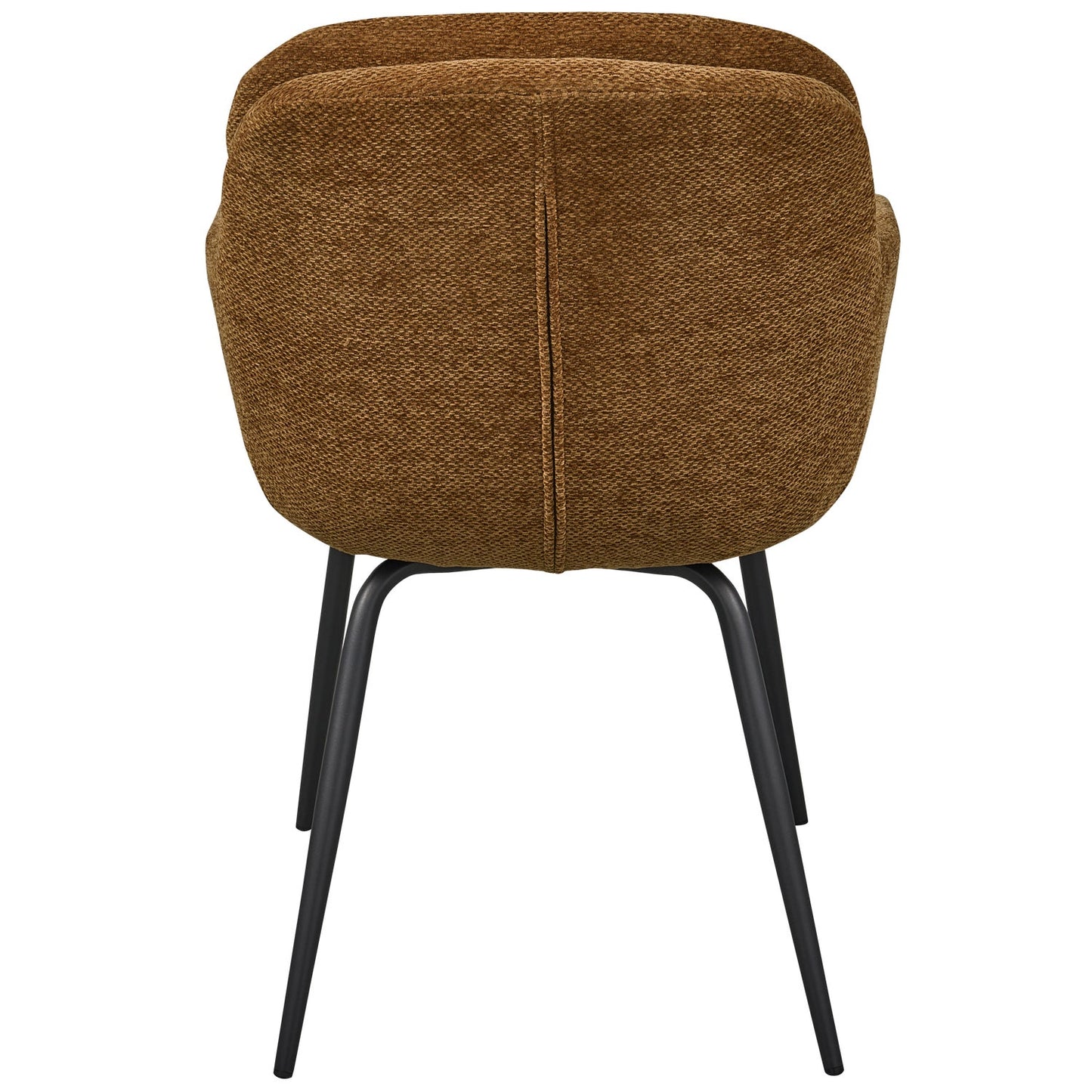 WOOOD Runa eetkamerstoel chenille Caramel