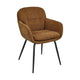 WOOOD Runa eetkamerstoel chenille Caramel