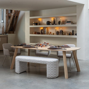 Woood Jacob bankje 130 cm Olijfgroen