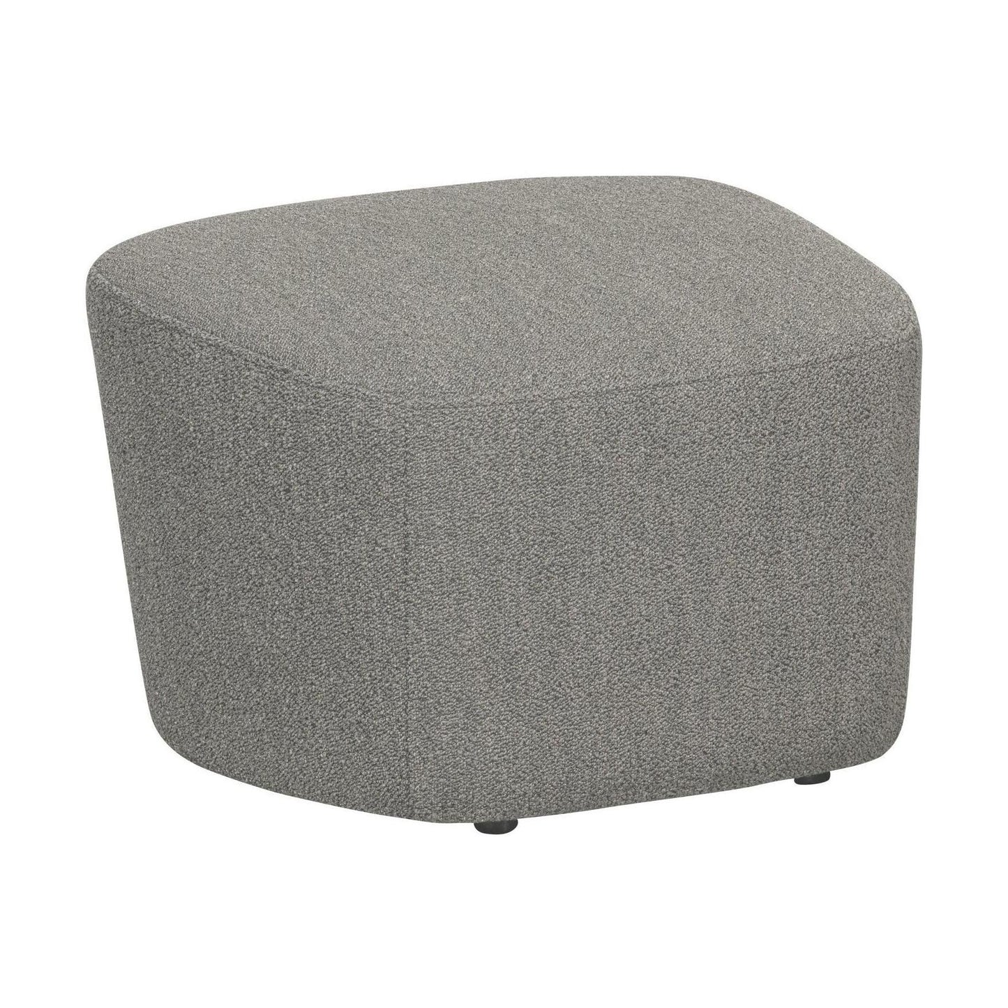 vtwonen Lofty hocker bouclé Grijs