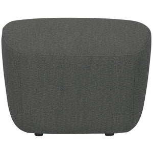 vtwonen Lofty hocker bouclé Staalgrijs
