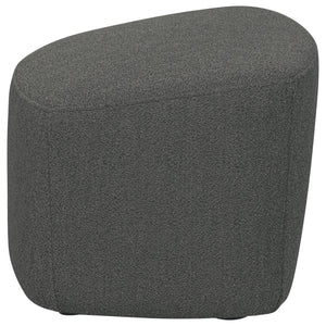 vtwonen Lofty hocker bouclé Staalgrijs