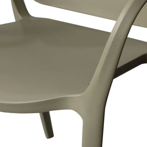 Woood Bent tuinstoel Groen