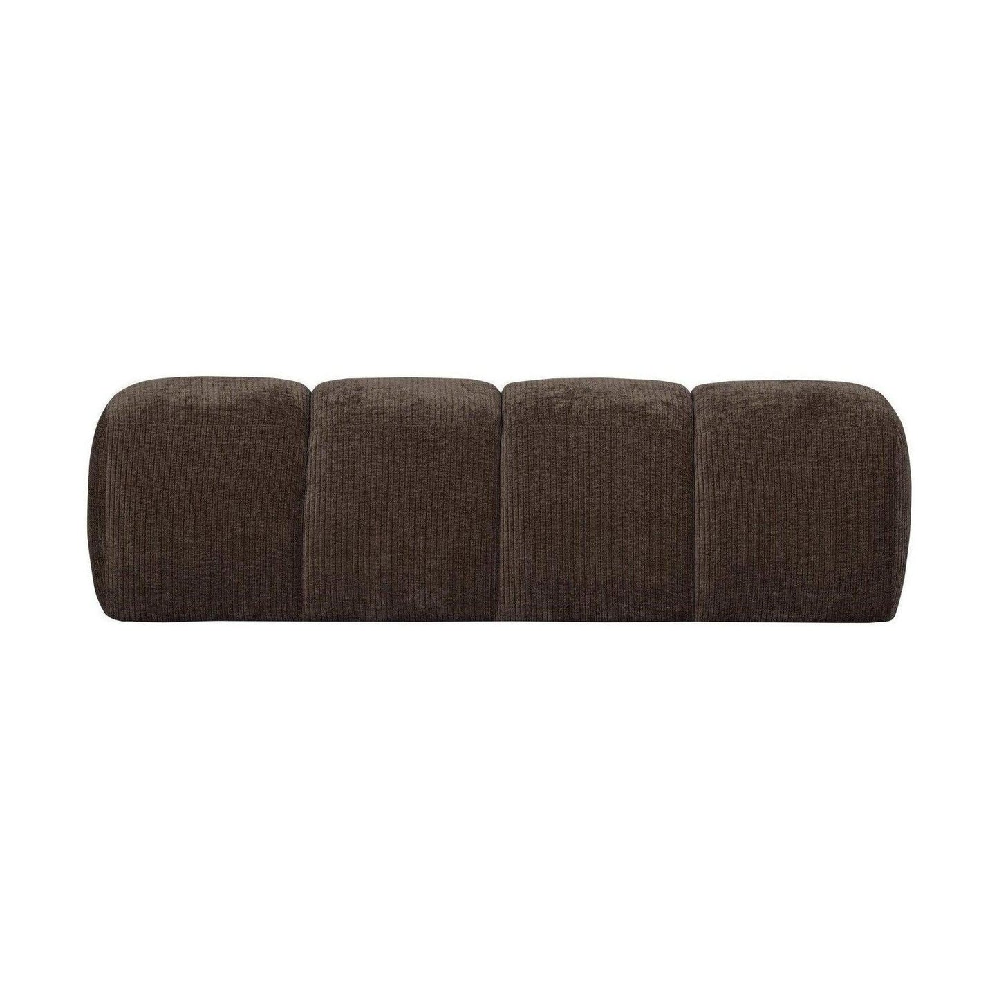 WOOOD Mojo eetkamerbank 164 cm rib Bruin