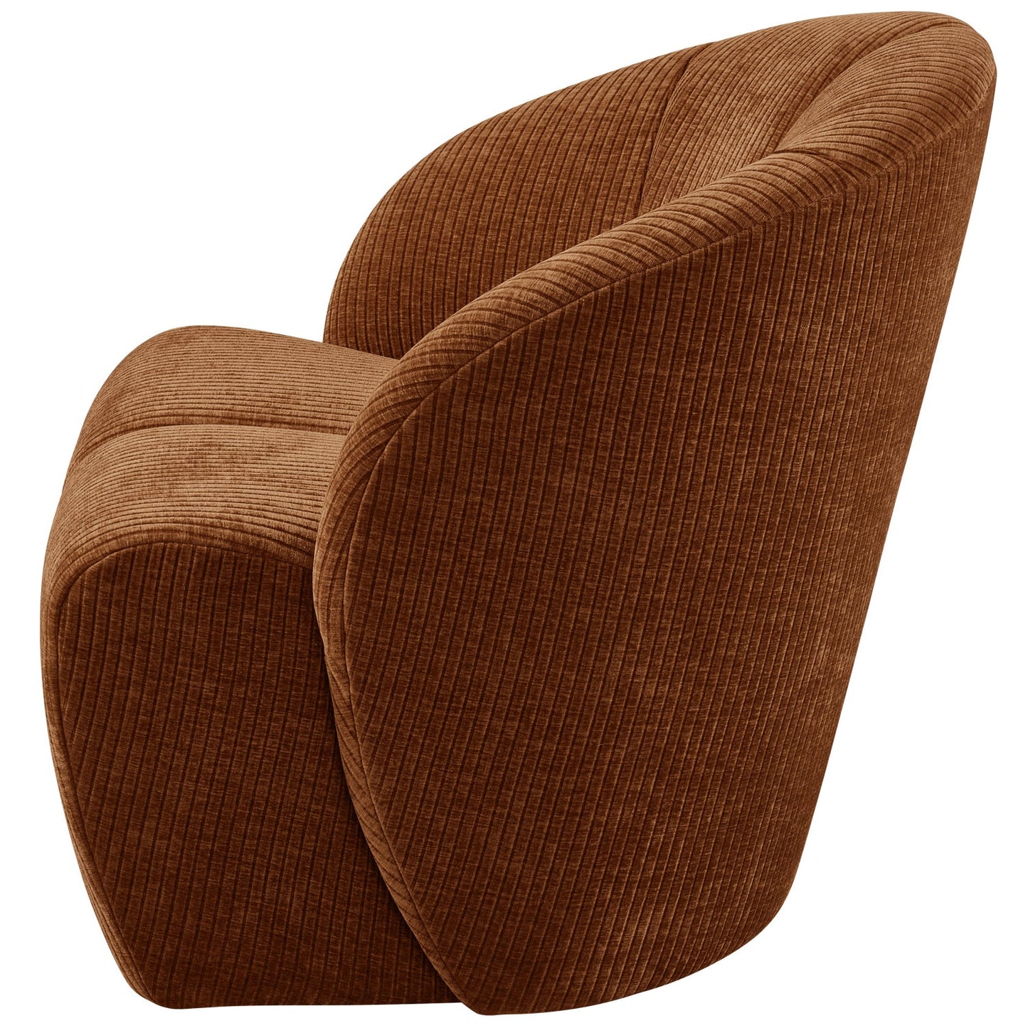 WOOOD Mojo fauteuil rib Roestbruin