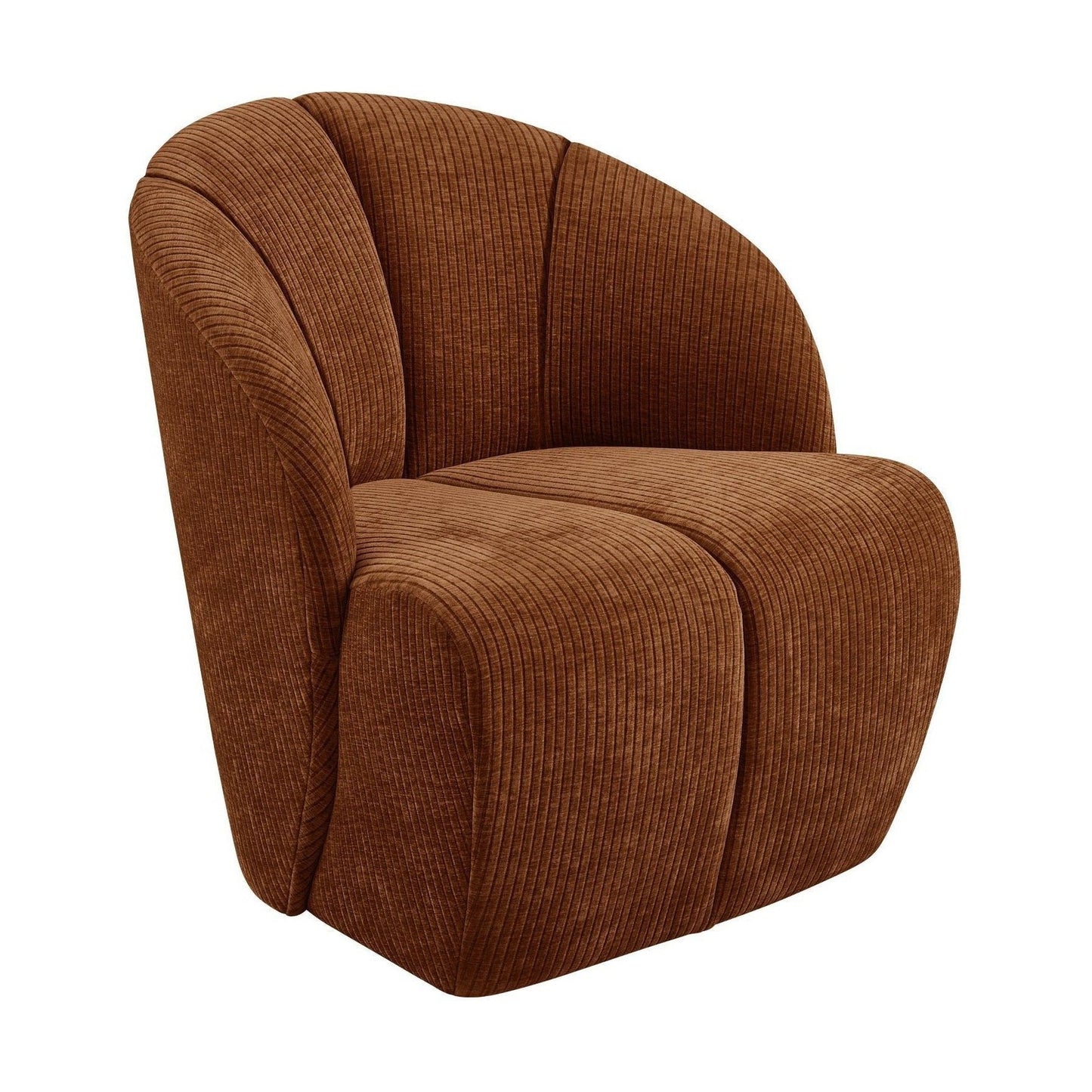 WOOOD Mojo fauteuil rib Roestbruin