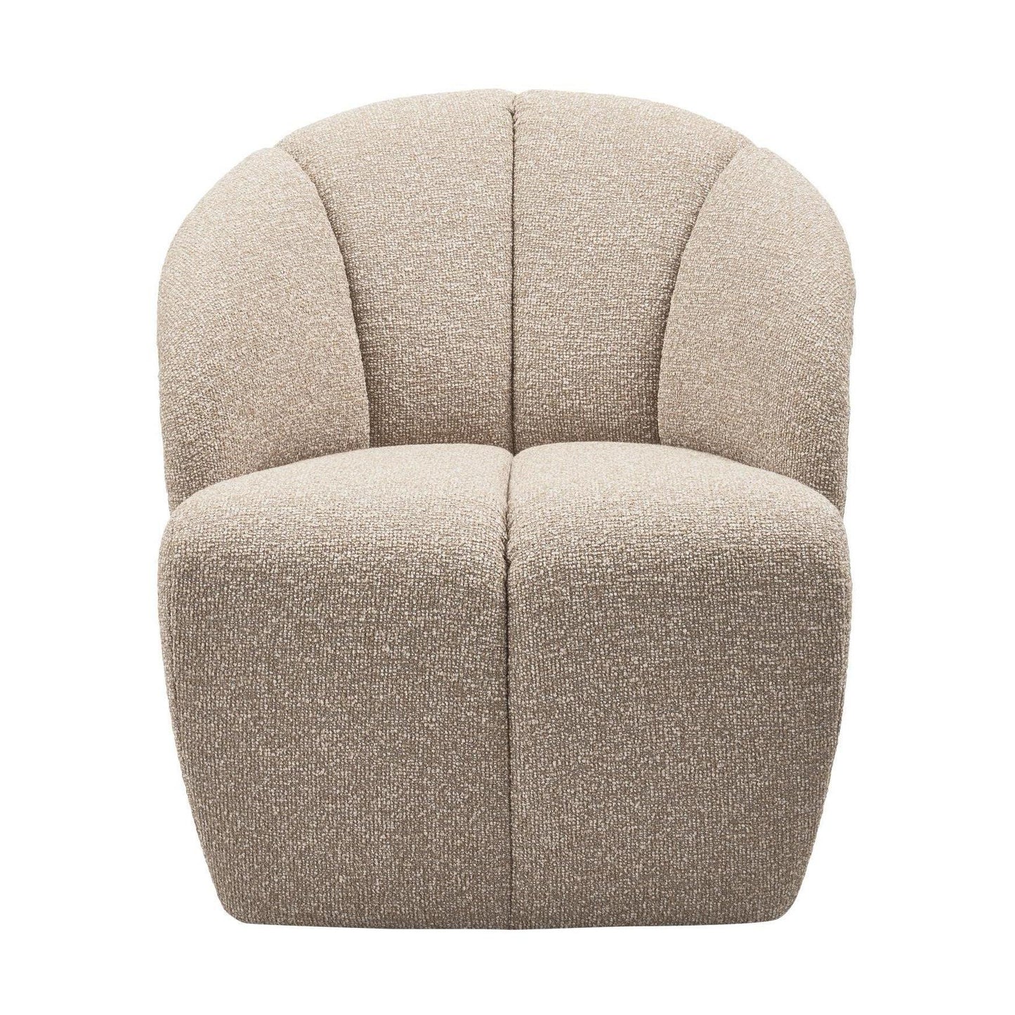 Woood Mojo fauteuil bouclé Beige Melange