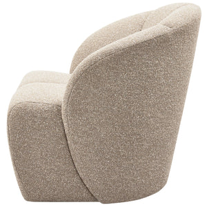 Woood Mojo fauteuil bouclé Beige Melange