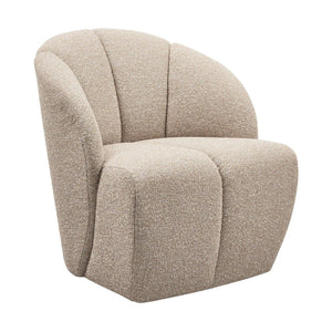 Woood Mojo fauteuil bouclé Beige Melange
