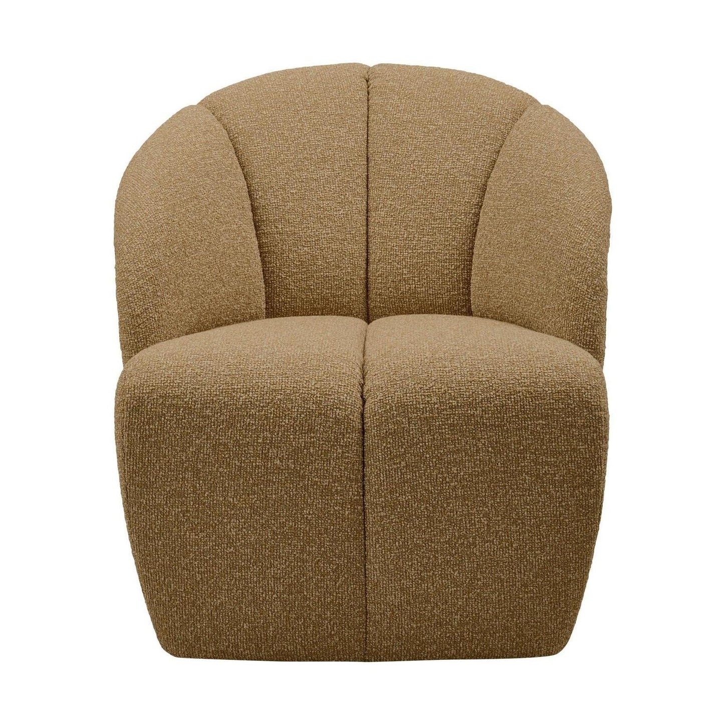 WOOOD Mojo fauteuil bouclé Geel/Bruin melange