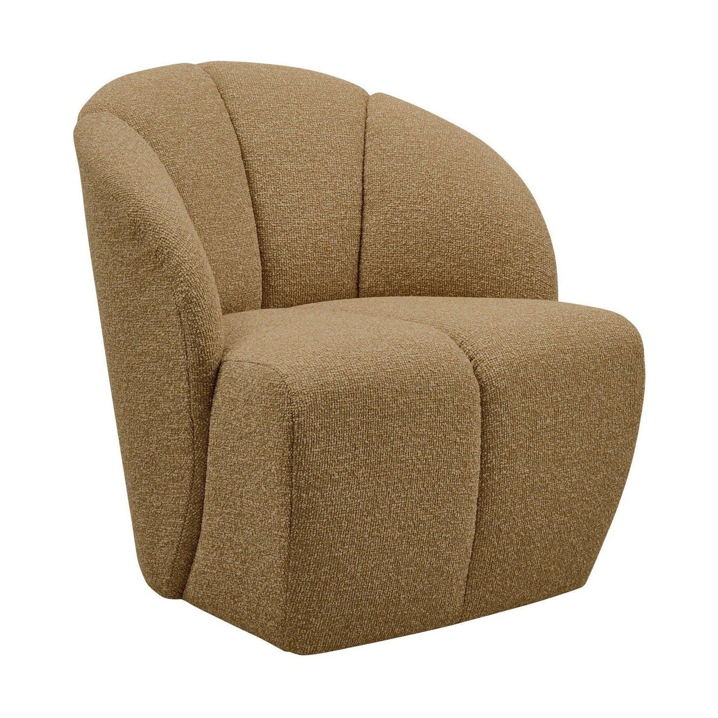 WOOOD Mojo fauteuil bouclé Geel/Bruin melange