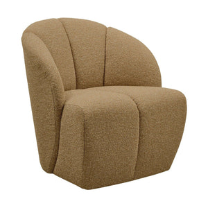 WOOOD Mojo fauteuil bouclé Geel/Bruin melange