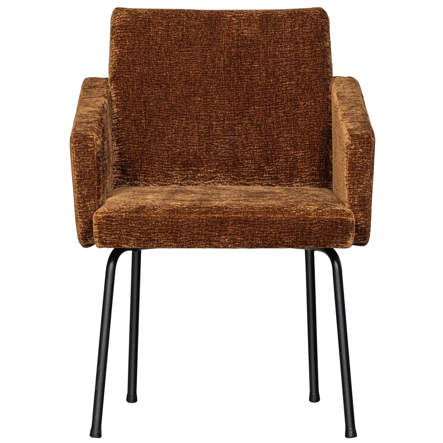 WOOOD Mount armstoel chenille middenbruin