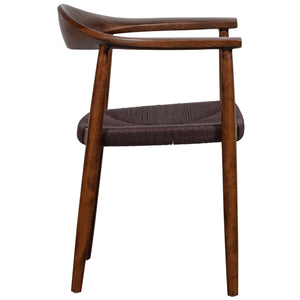 vtwonen Embrace eetkamerstoel Donkerbruin