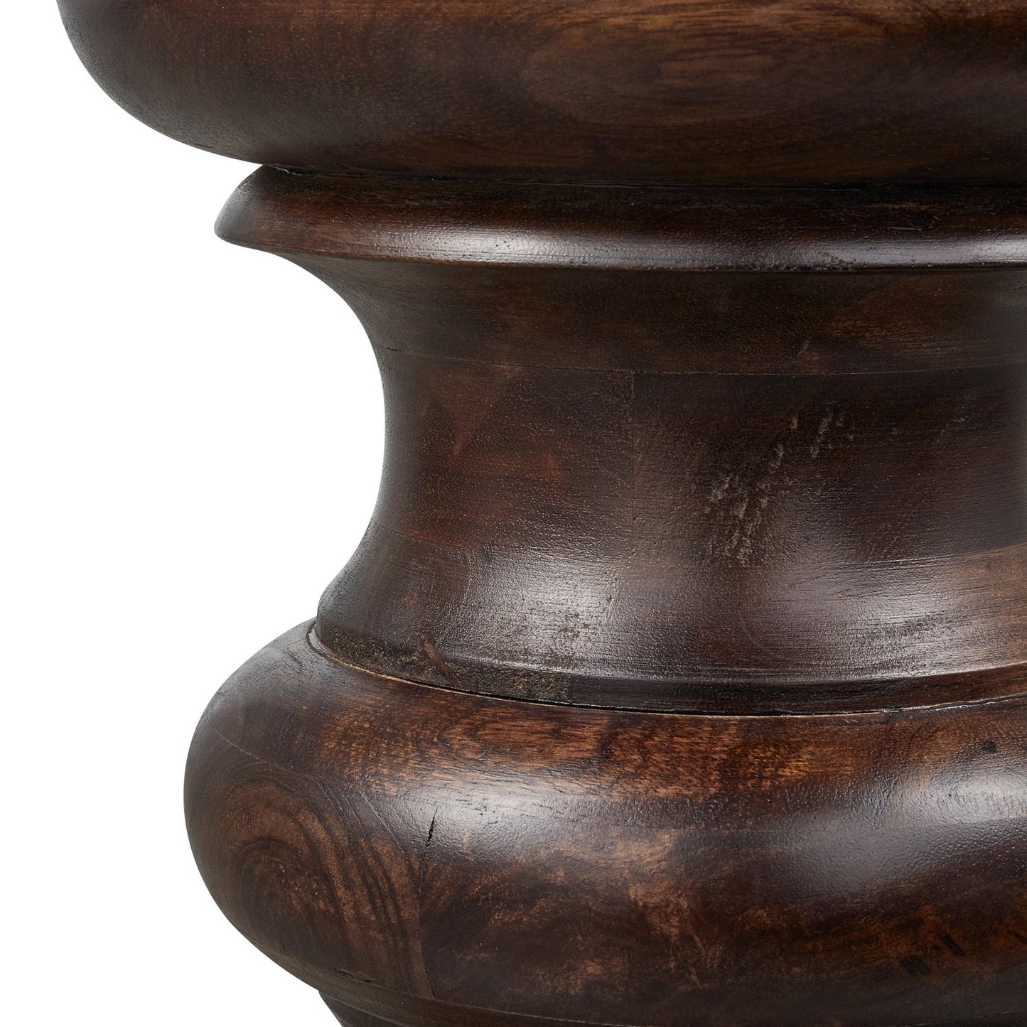 WOOOD Jonah bijzettafel hout Donkerbruin