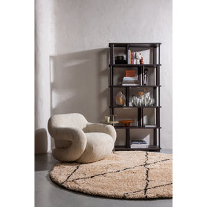WOOOD Folke fauteuil chenille Naturel
