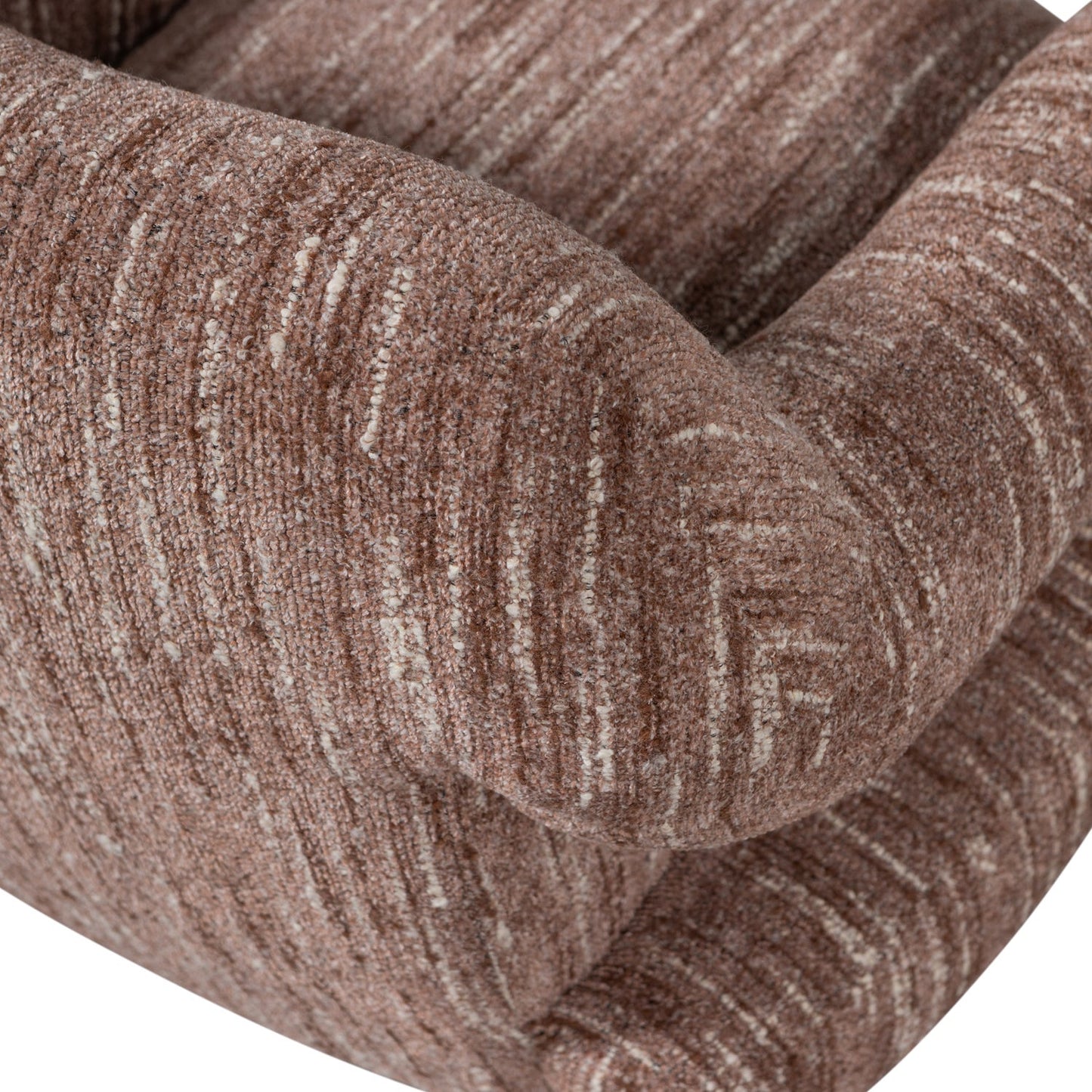 WOOOD Folke fauteuil chenille Oudroze