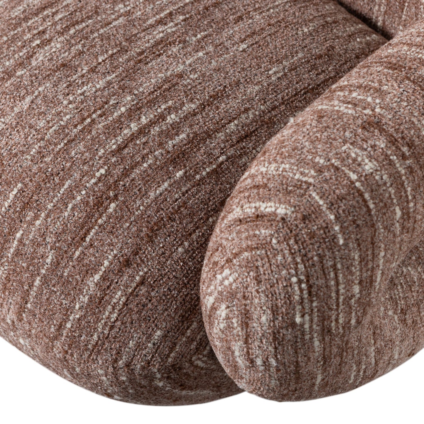 WOOOD Folke fauteuil chenille Oudroze