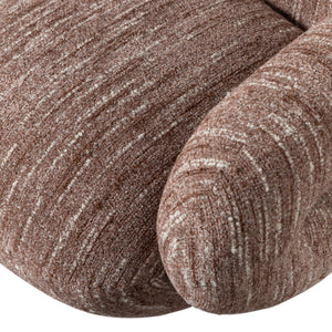 WOOOD Folke fauteuil chenille Oudroze
