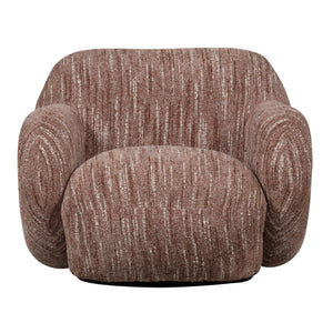 WOOOD Folke fauteuil chenille Oudroze