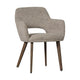 WOOOD Murat eetkamerstoel Mystic Brown naturel hout