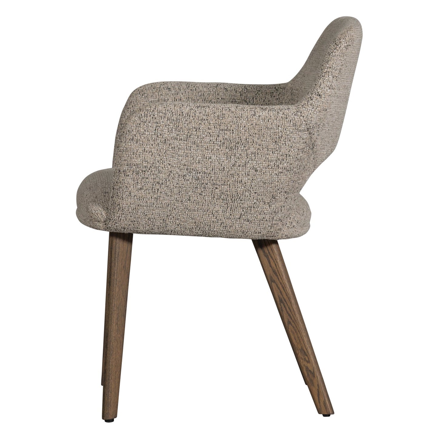 WOOOD Murat eetkamerstoel Mystic Brown naturel hout