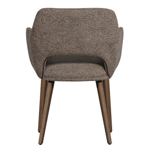 WOOOD Murat eetkamerstoel Mystic Brown taupe hout
