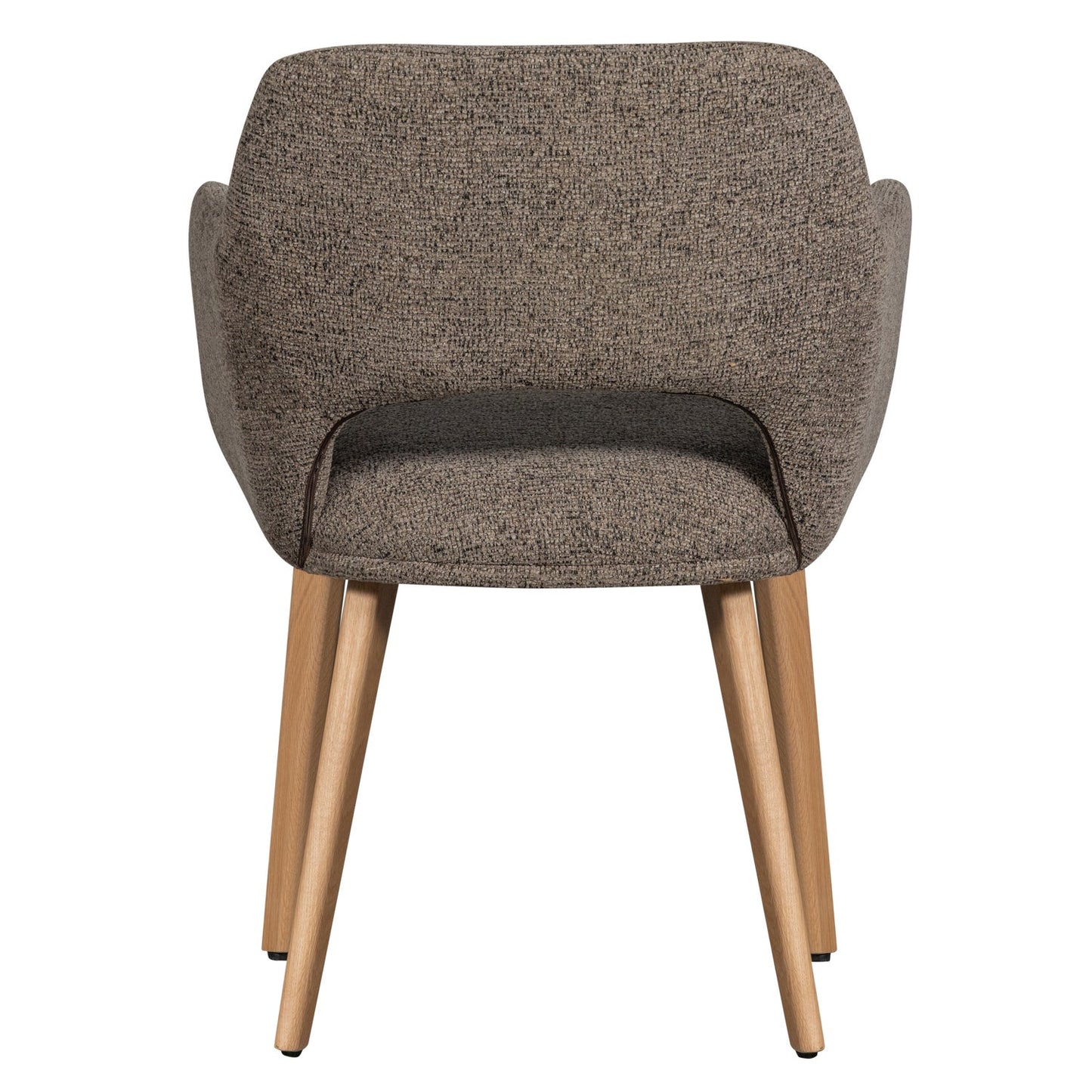 WOOOD Murat eetkamerstoel Naturel taupe hout