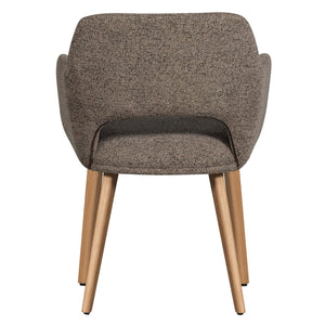 WOOOD Murat eetkamerstoel Naturel taupe hout