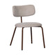 WOOOD Travis eetkamerstoel Off-White