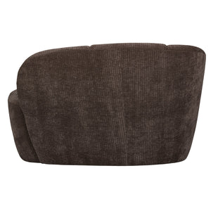 WOOOD Mojo 2-zits bankje links rib Bruin