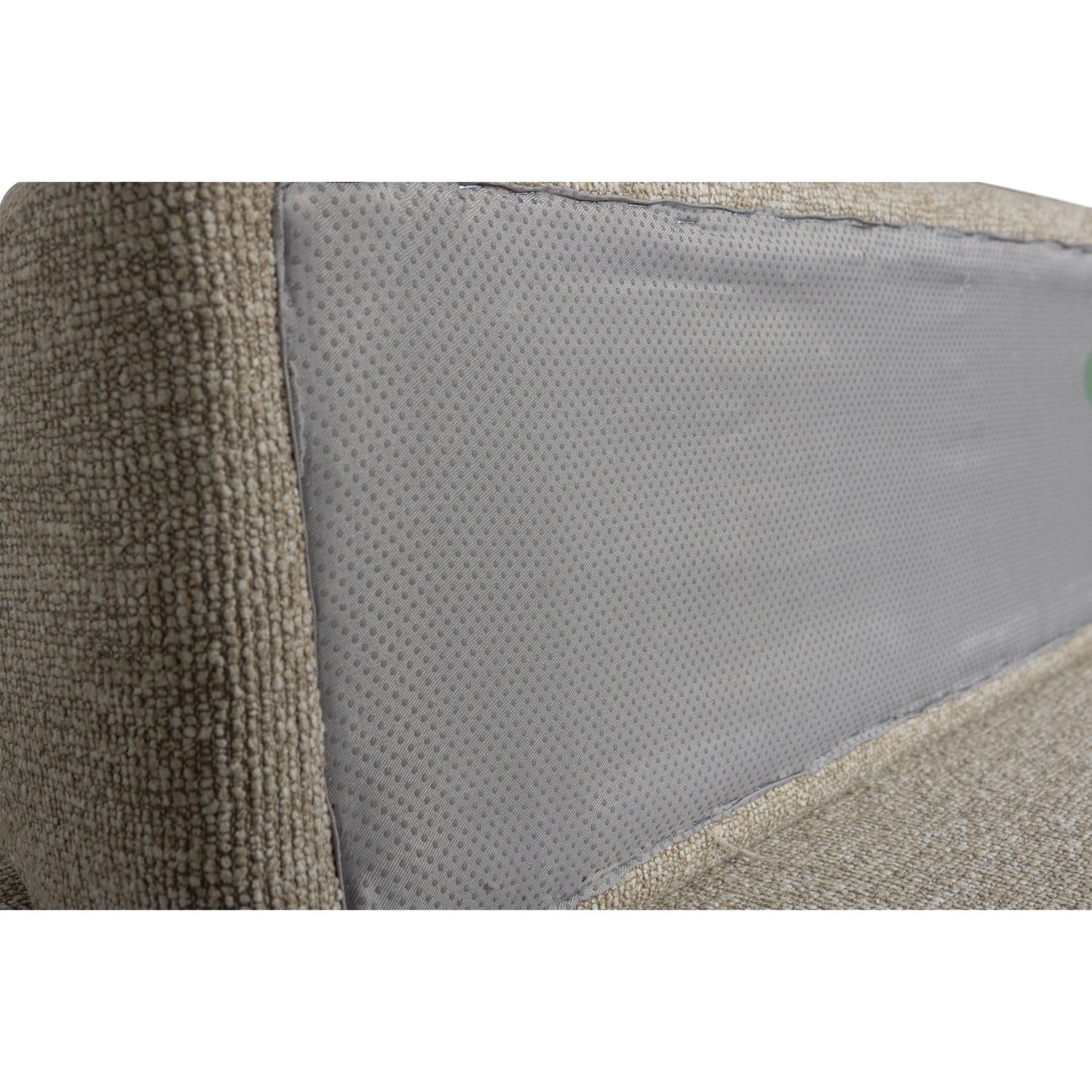 WOOOD Sterck fauteuil met verplaatsbare rug Naturel