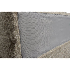WOOOD Sterck fauteuil met verplaatsbare rug Naturel