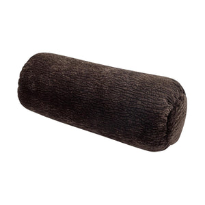 WOOOD Baggy rolkussen 50x23 cm chenille DonkerBruin