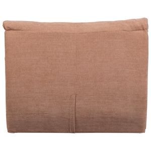 WOOOD Baggy 1-zitsbank chenille Oudroze