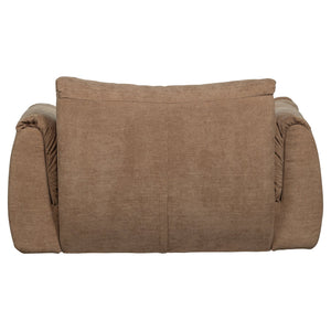 WOOOD Baggy Loveseat chenille Bruin