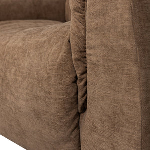 WOOOD Baggy Loveseat chenille Bruin