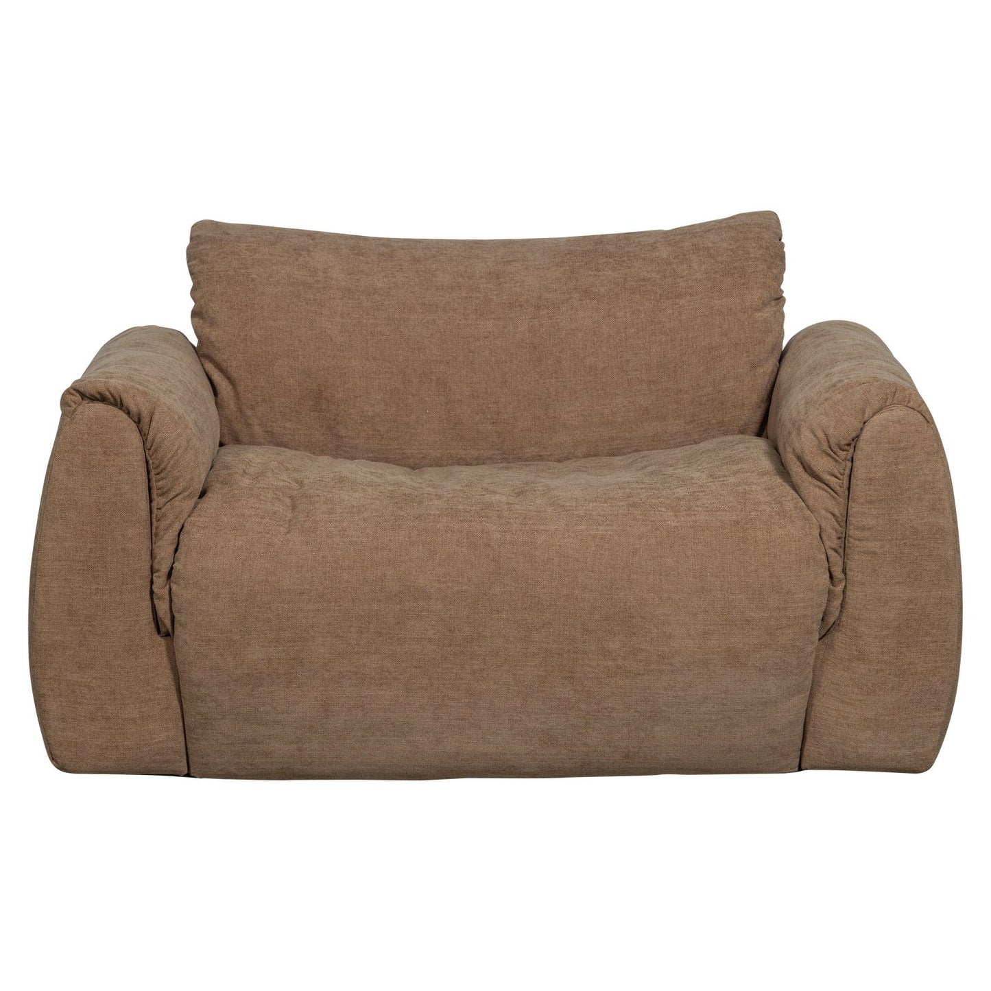 WOOOD Baggy Loveseat chenille Bruin