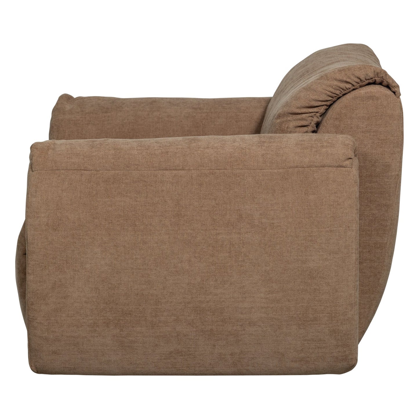 WOOOD Baggy Loveseat chenille Bruin