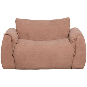 WOOOD Baggy Loveseat chenille Oudroze