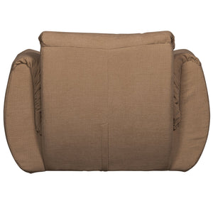 WOOOD Baggy draaifauteuil chenille Bruin