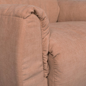 Woood Baggy draaifauteuil chenille Oudroze