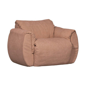 Woood Baggy draaifauteuil chenille Oudroze
