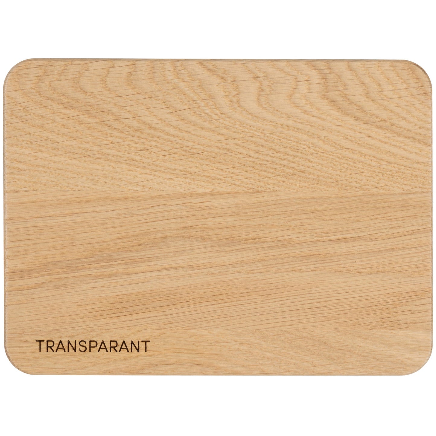 WOOOD Tablo eettafel rechthoek met afgeronde hoek 220x100 cm Transparant