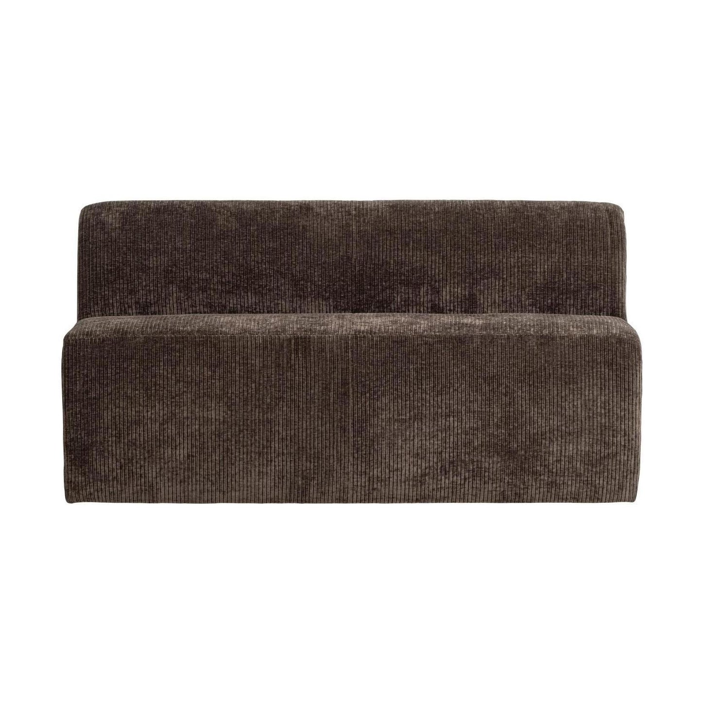WOOOD Mojo Base eetkamerbank 164 cm rib Bruin