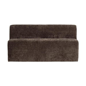 WOOOD Mojo Base eetkamerbank 164 cm rib Bruin