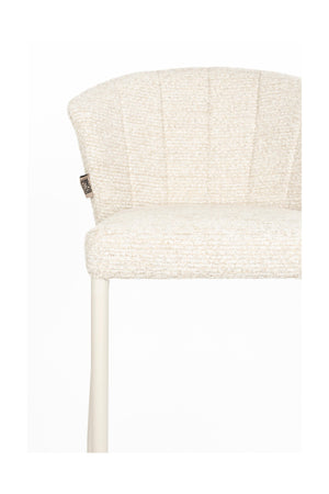 Dutchbone Georgia barkruk H73 Soft Beige