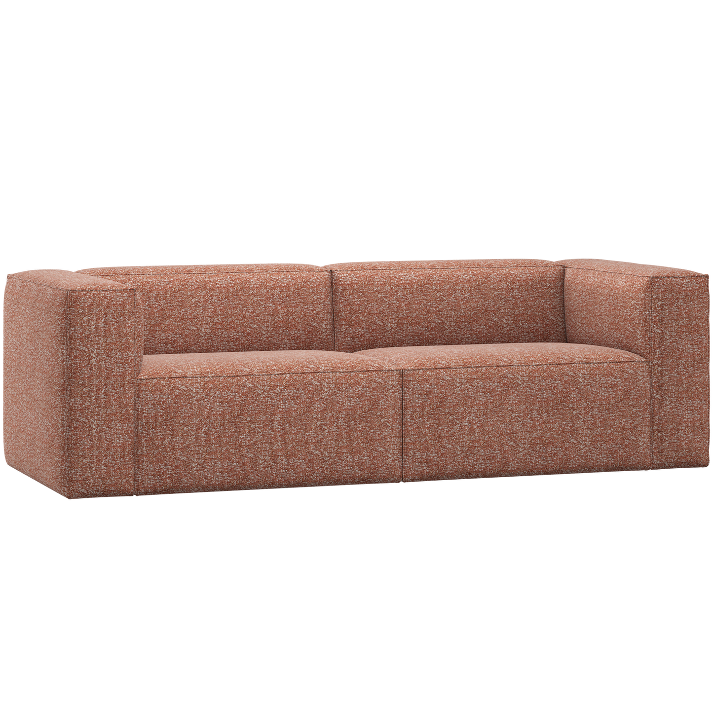 WOOOD Bean 3,5-zits bank Terra melange