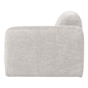 WOOOD Mojo Base 1-zits bank arm rechts wollig Ecru